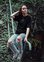 Skorpion T-shirt — Głęboka czerń