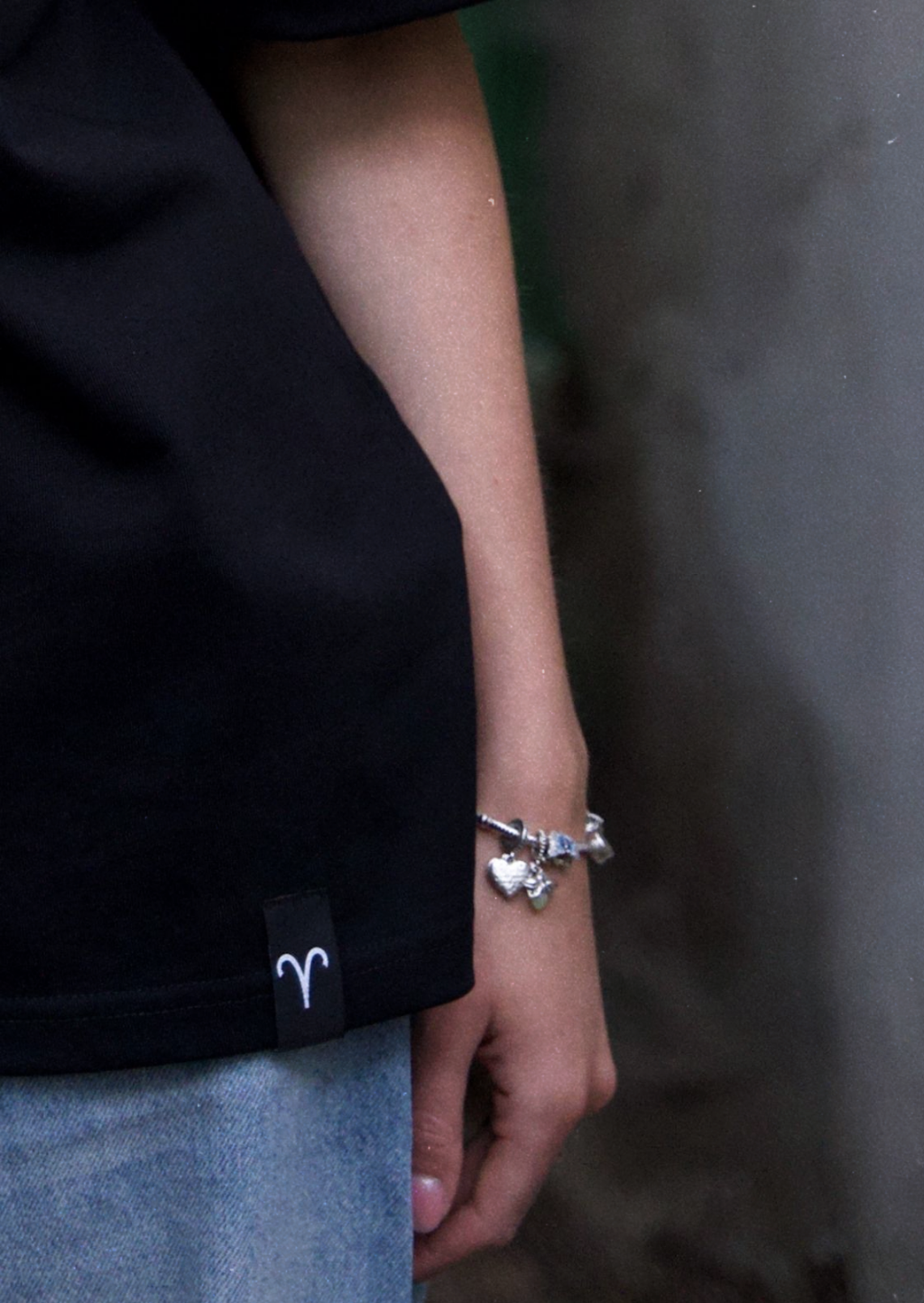 Baran T-shirt — Głęboka czerń