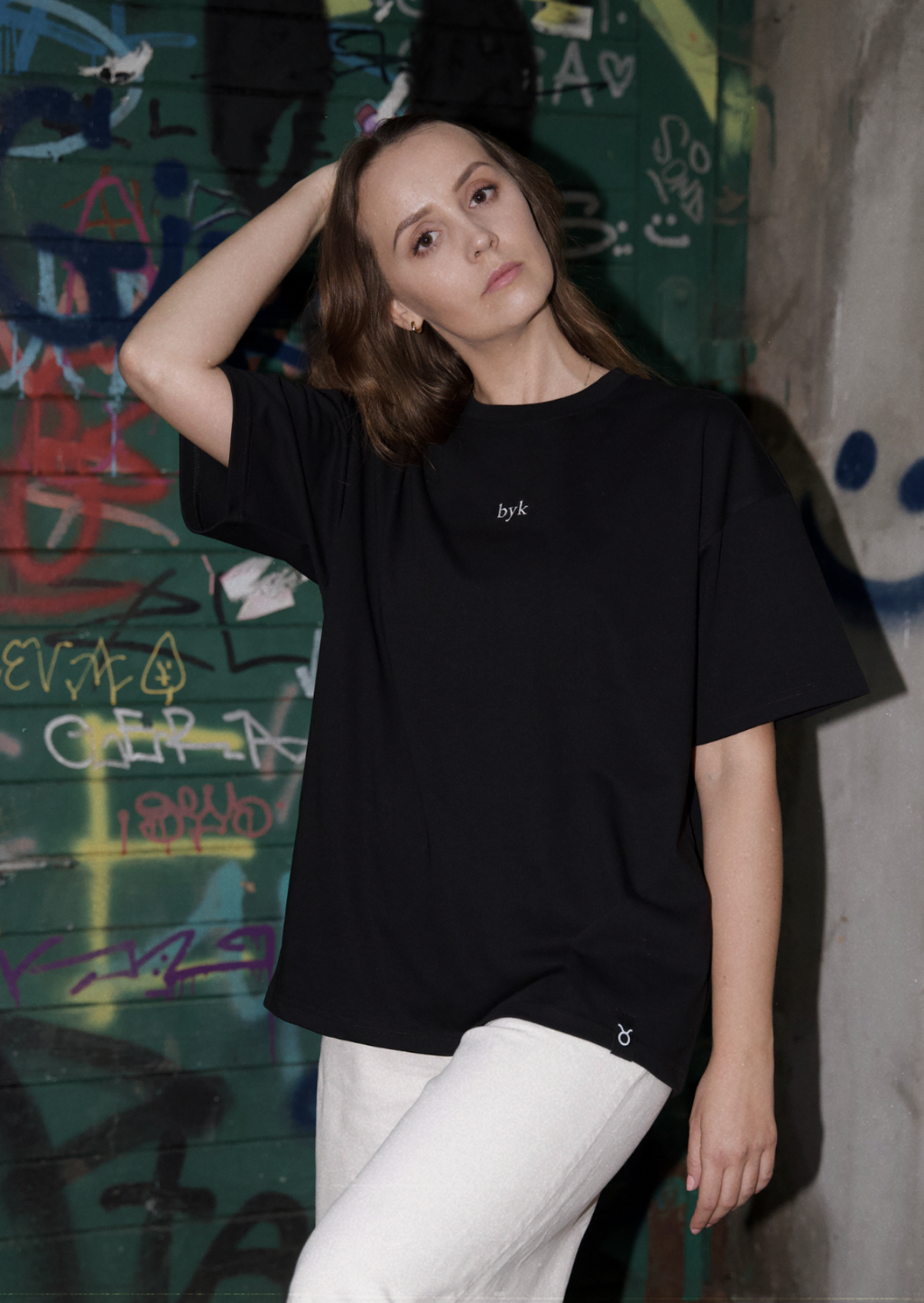 Byk T-shirt — Głęboka czerń