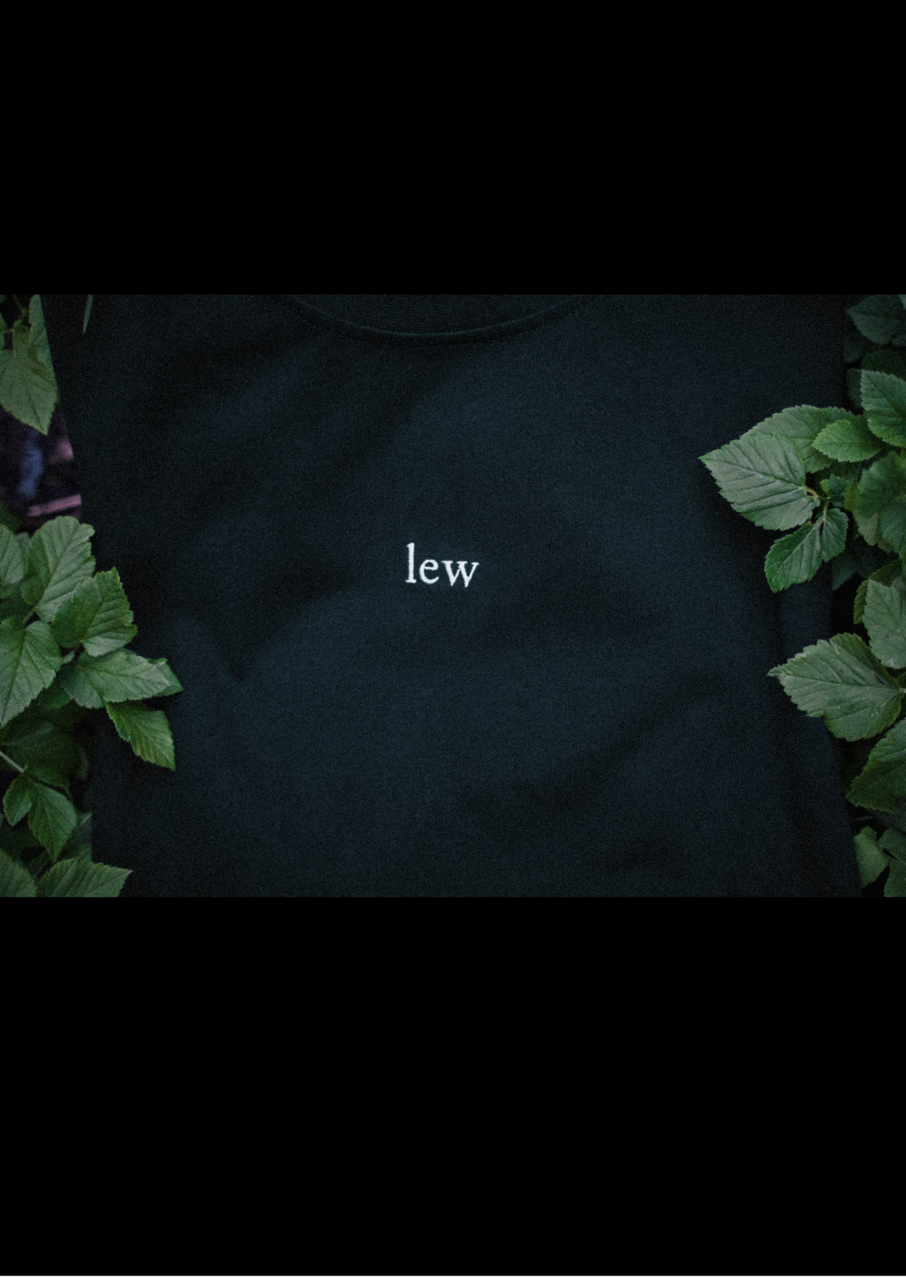 Lew T-shirt — Głęboka czerń