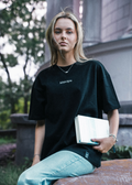 Bliźnięta T-shirt unisex — Głęboka czerń