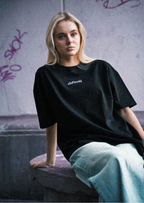 Obfitość T-shirt — Głęboka czerń