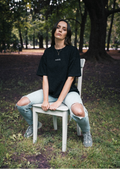Wodnik T-shirt — Głęboka czerń