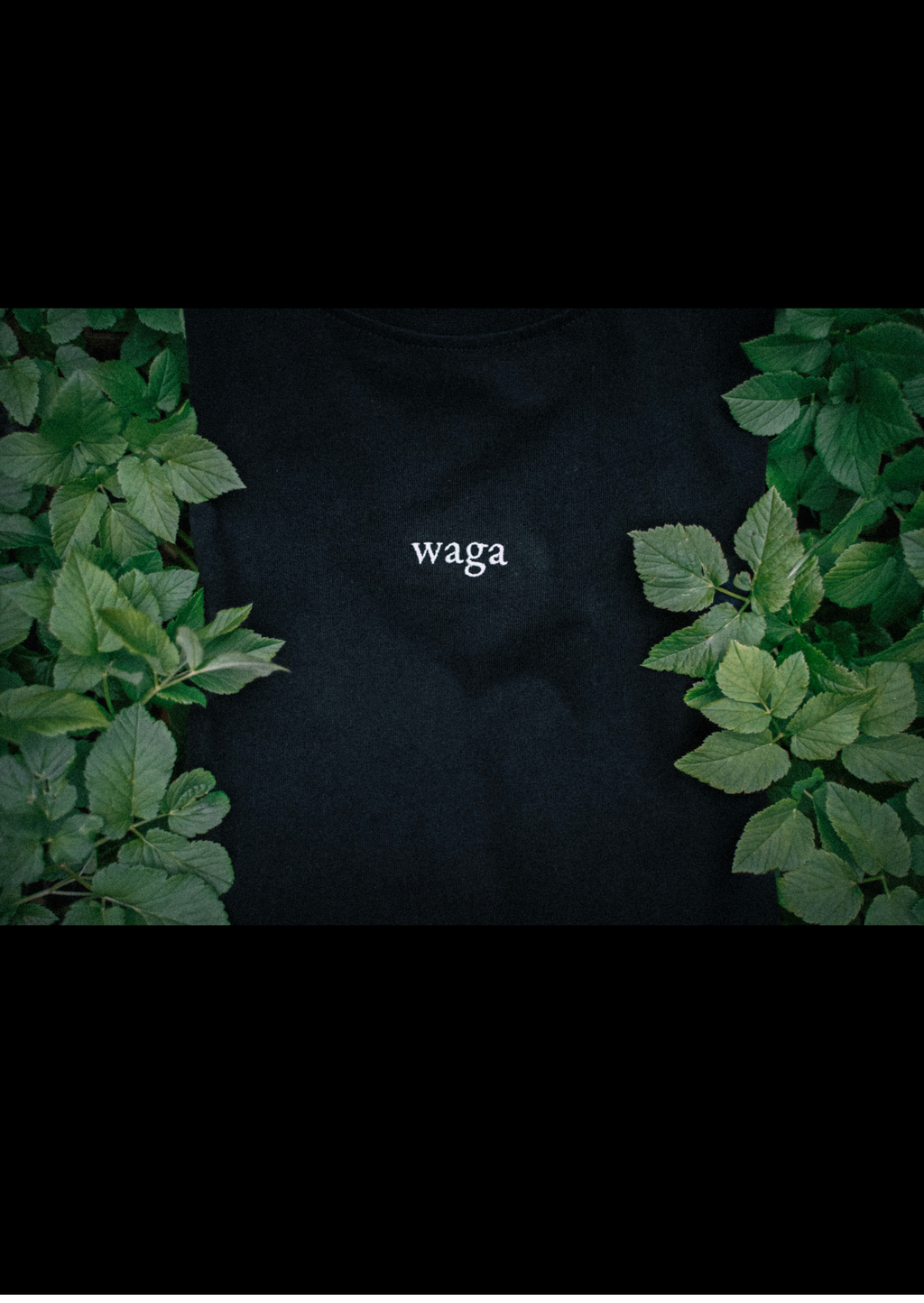 Waga T-shirt — Głęboka czerń