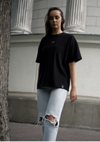 Ryby T-shirt — Głęboka czerń