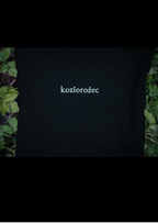 Koziorożec T-shirt unisex — Głęboka czerń