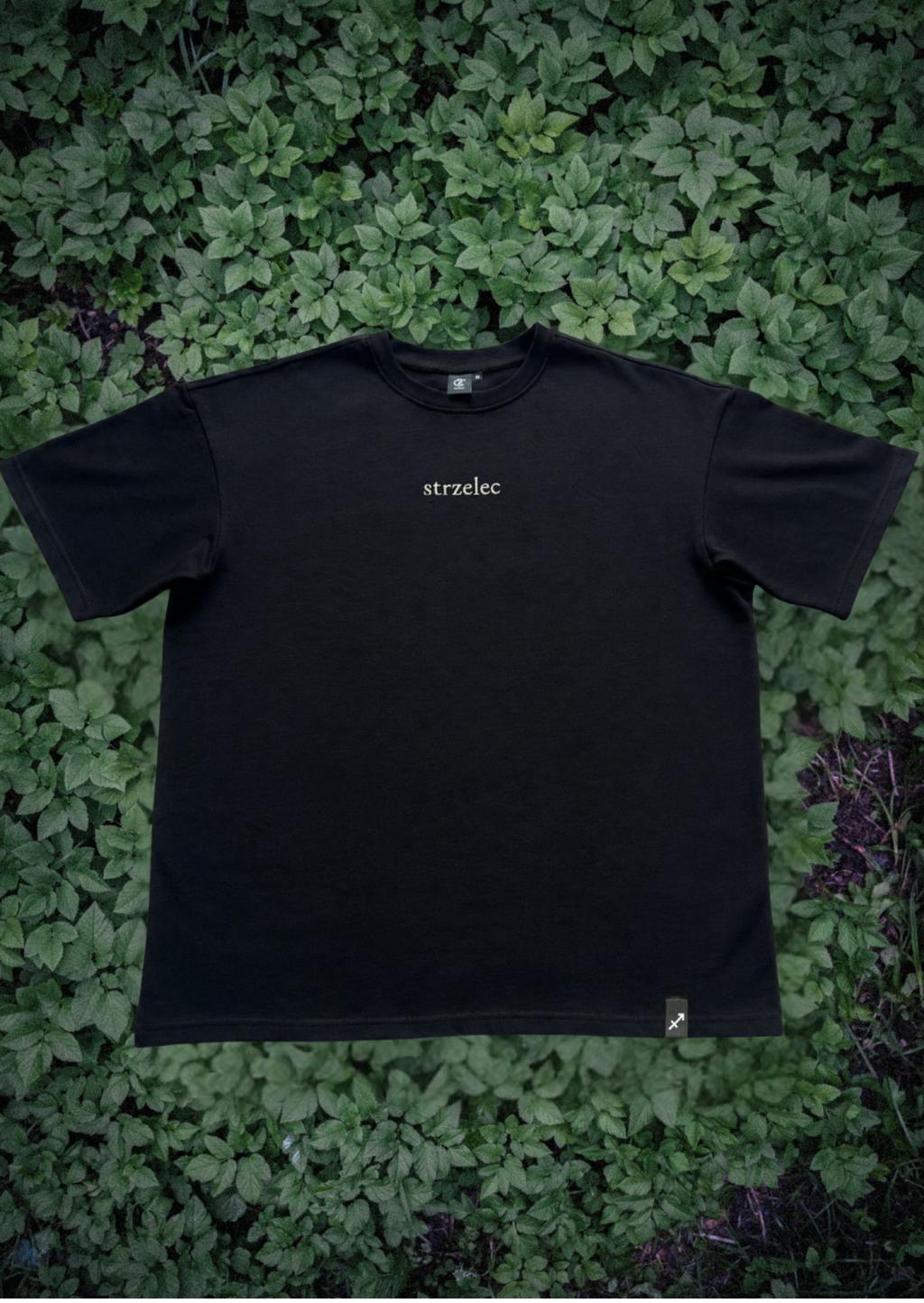 Strzelec T-shirt — Głęboka czerń