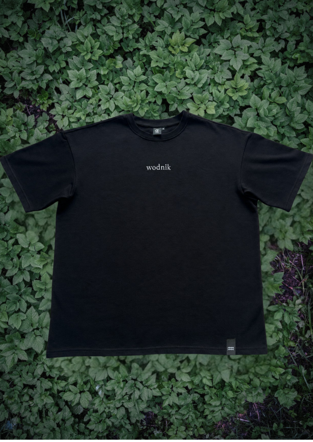 Wodnik T-shirt — Głęboka czerń