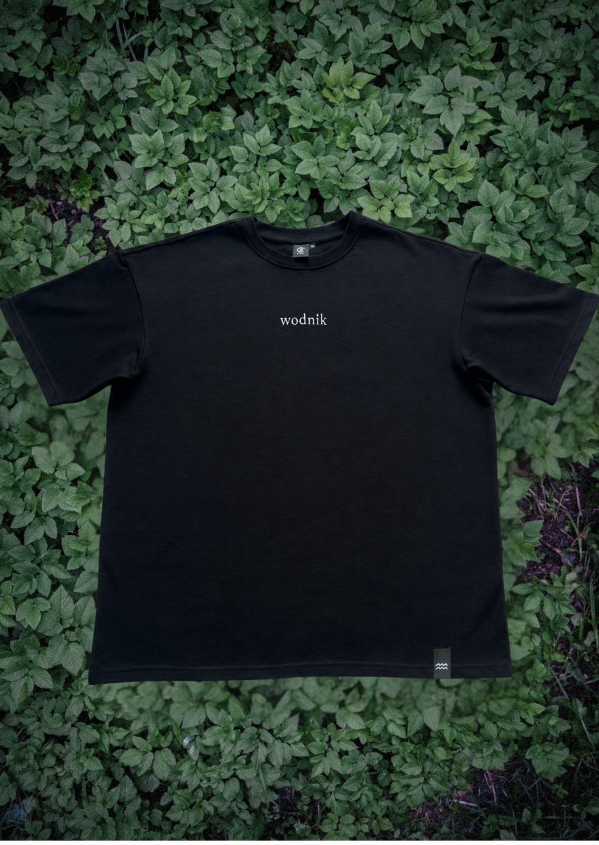 Wodnik T-shirt — Głęboka czerń